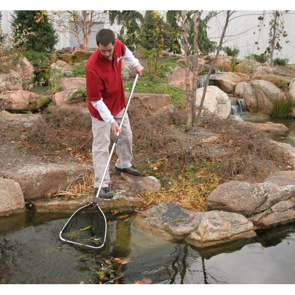 Aquascape HeavyDuty Pond And Fish Net, 36Inch Extendable Handle